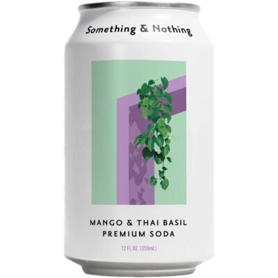 Something & Nothing Mango Thai basil (33cl)