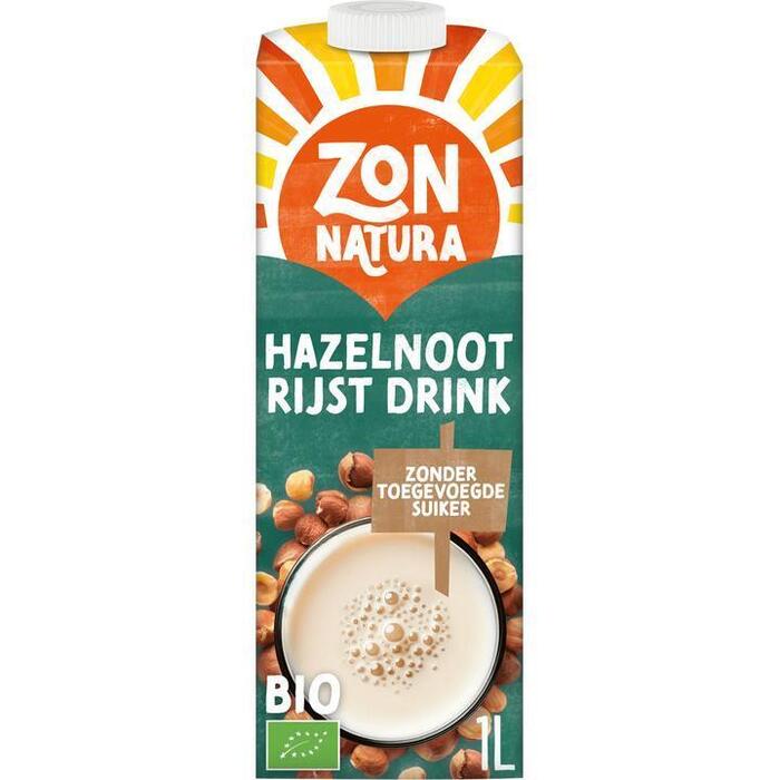 Zonnatura Hazelnoot & Rijst Drink 1L (1L)