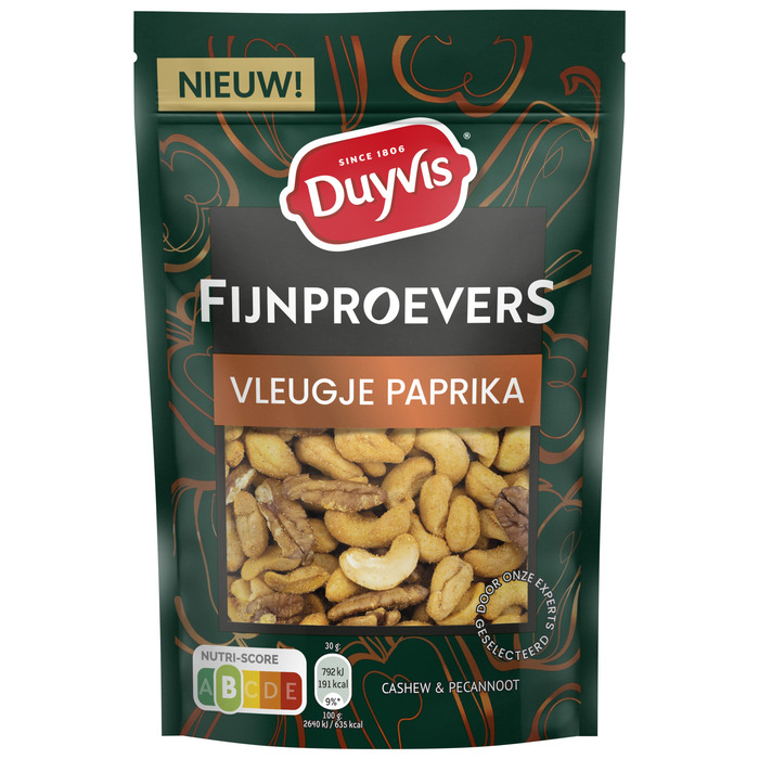 Duyvis Fijnproevers Vleugje Paprika 140 gr (140g)
