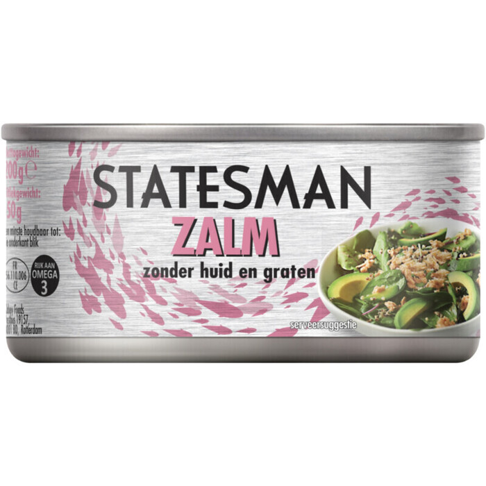 Wilde zalm, MSC (blik, 200g)