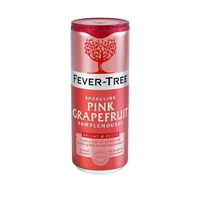 Fever-Tree Sparkling pink grapefruit (Blik, 250ml)