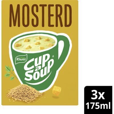 Knorr Mosterd Cup-a-Soup 3 x 175 ml (60g)