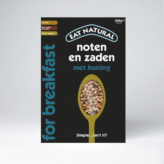 Eat Natural Noten & zaden (Doos, 500g)