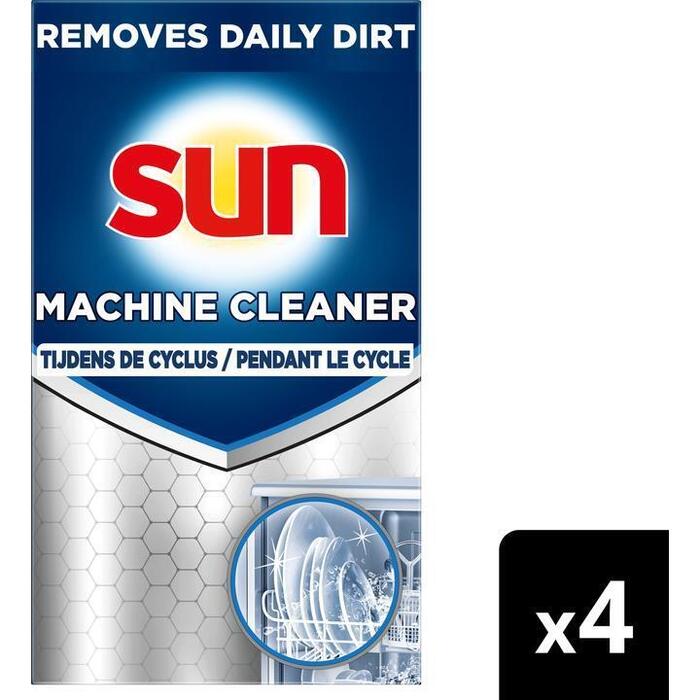 Sun Vaatwasmachinereiniger In-Wash 4 doses (60g)