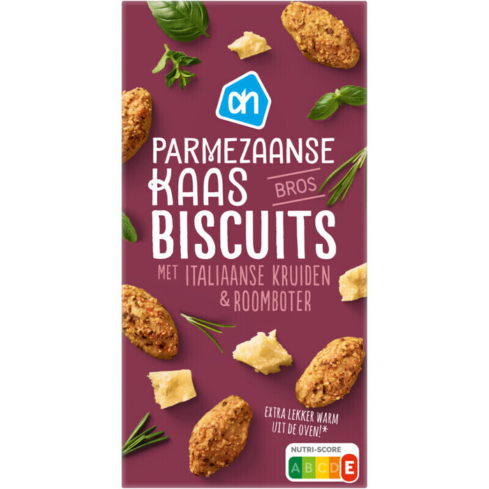 AH Parmezaanse kaas biscuits (75g)