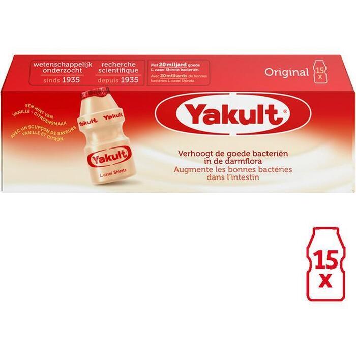 Yakult original (Pak, 15 × 65ml)