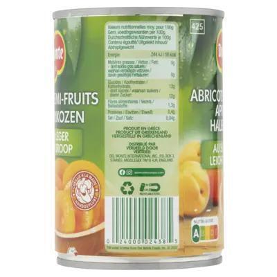 Del Monte Halve abrikozen op lichte siroop (420g)