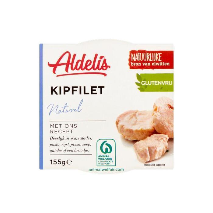 Aldelis Kipfilet Naturel 155 g (155g)