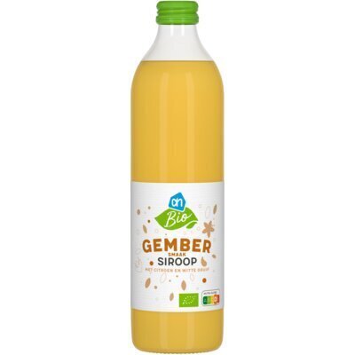AH Biologisch Gember siroop (0.5L)