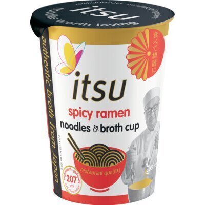 Itsu Noodles & broth spicy ramen (64g)