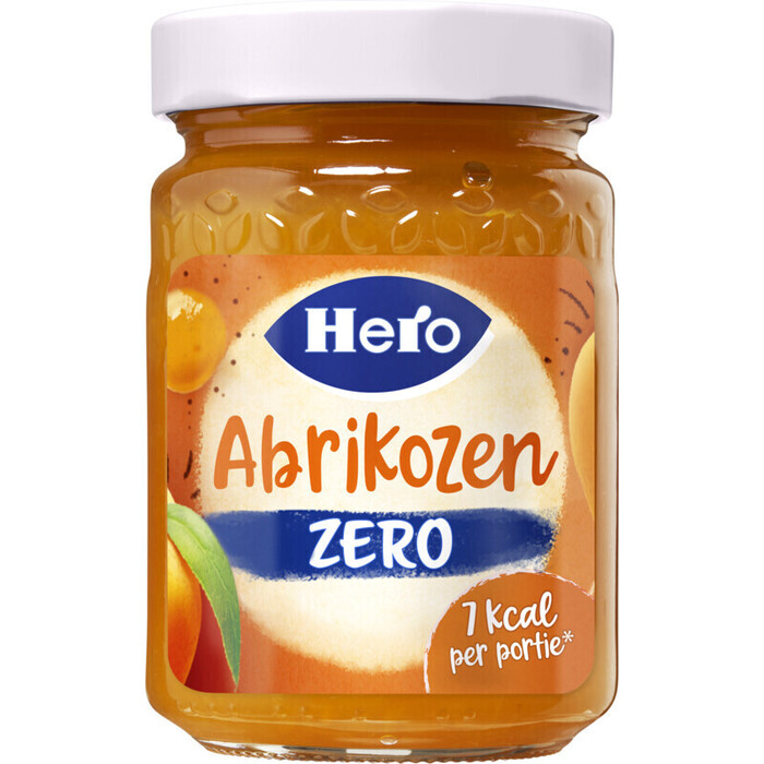 Hero Jam Zero Abrikozen 300g (300g)