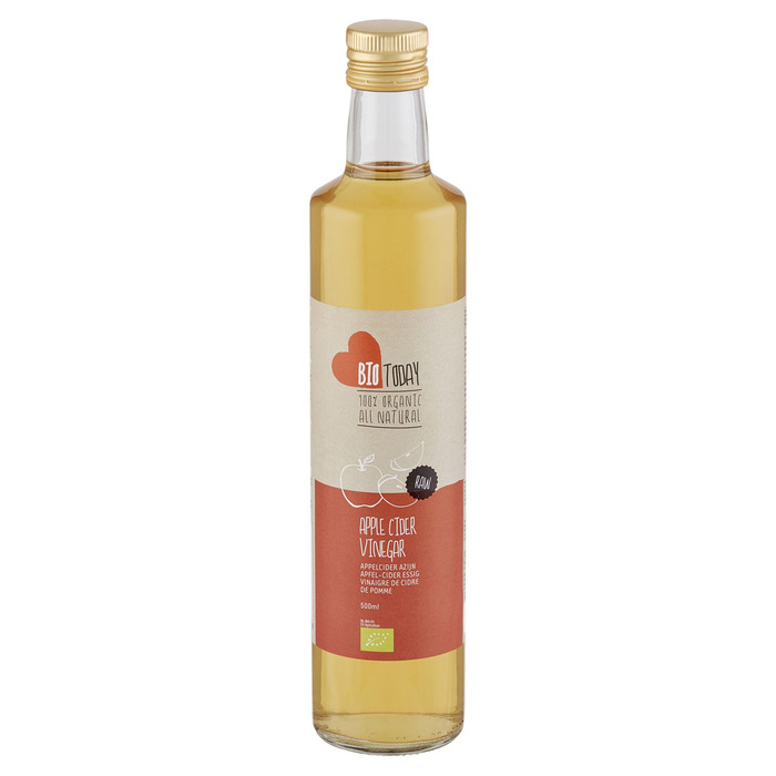 Bio Today Apple cider vinegar (Fles, 0.5L)