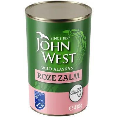 John West Wilde roze zalm MSC (418g)