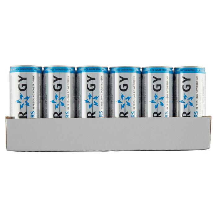 Slammers energy sugarfree tray (6L)