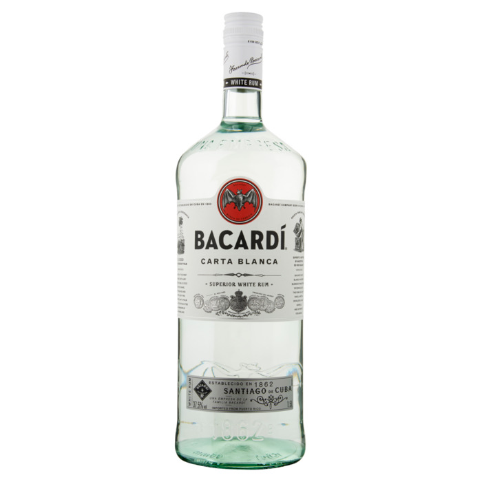 BACARDI RUM SUPERIOR 150 CL (rol, 1.5L)