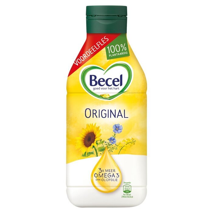 Becel Original voor koken en bakken (Fles, 0.75L)