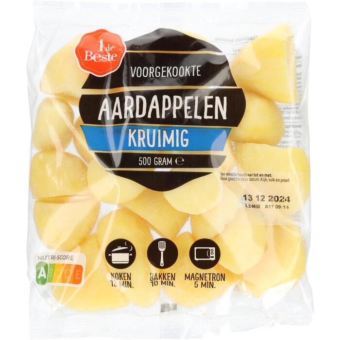 Gekookte aardappelen kruimig (500g)