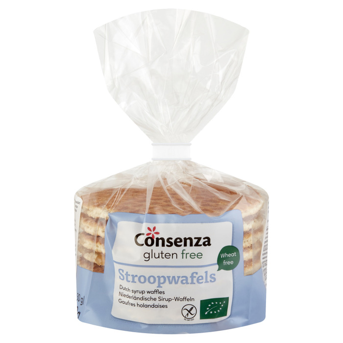 Stroopwafels (glutenvrij) (Zak, 8 × 30g)