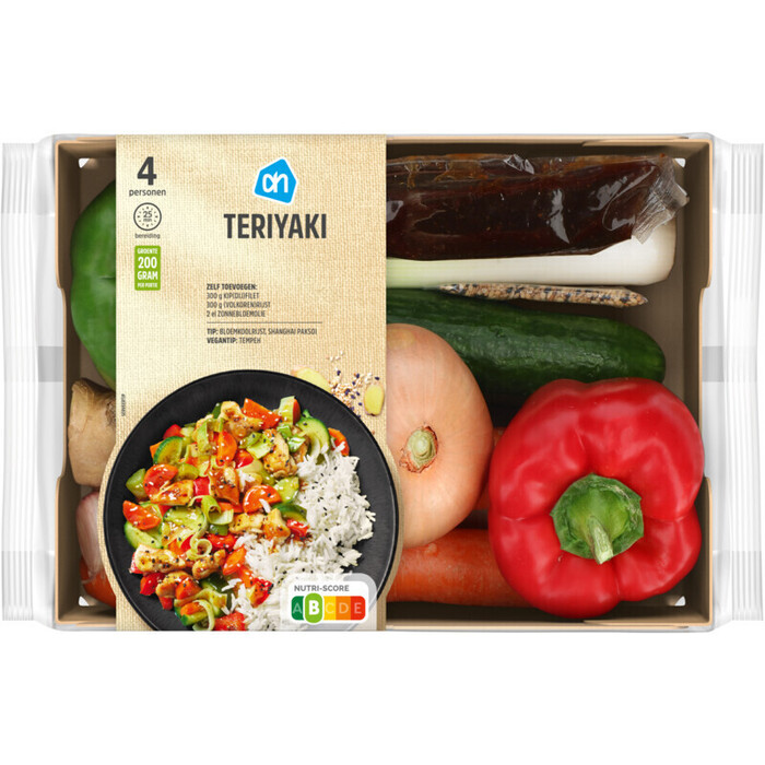AH Japanse teriyaki verspakket
