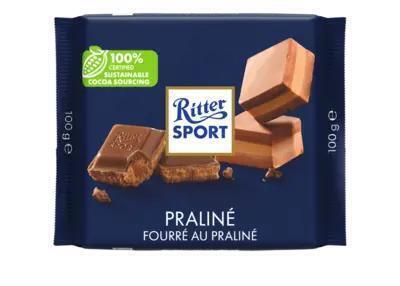 Praliné chocoladereep (plastic, 100g)