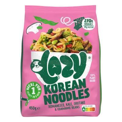 Lazy Vegan Korean noodles maaltijd (450g)