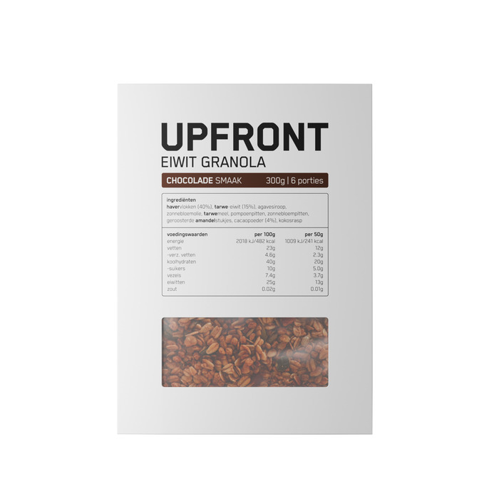Upfront Eiwit granola chocolade smaak (300g)