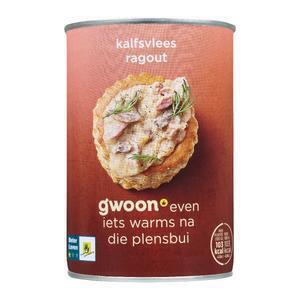 G'woon ragout kalfs 1 ster (400g)