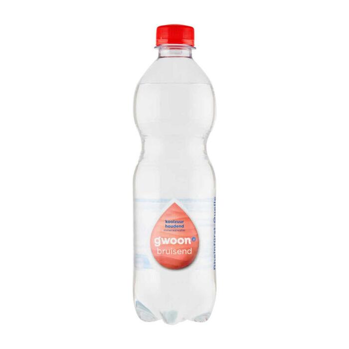 g'woon Bronwater koolzuurhoudend (0.5L)