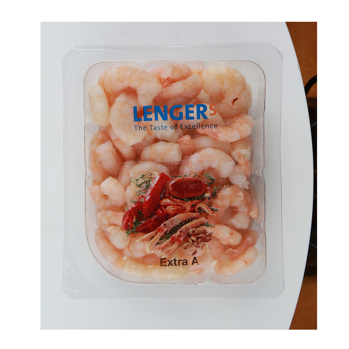 Roze garnalen (bakje, 125g)