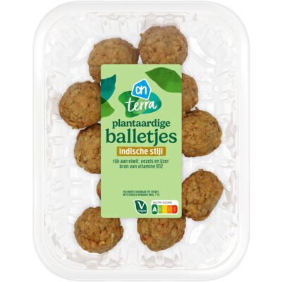 AH Terra Plantaardige balletjes Indische stijl (200g)