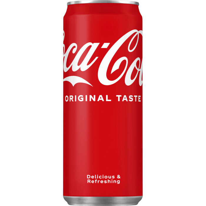 Coca-Cola Original Taste 330 ml (blik, 33cl)