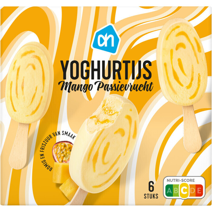 AH Yoghurtijs mango passievrucht (192g)