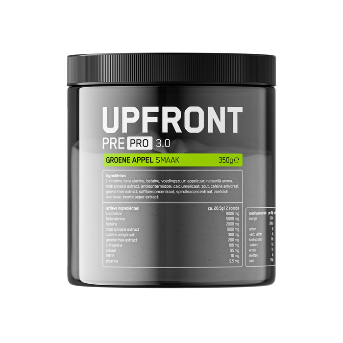 Upfront Pre pro 3.0 groene appel smaak (350g)