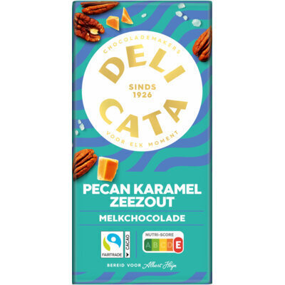 Delicata Melk pecan karamel (150g)