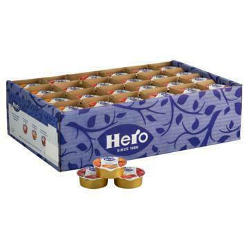 HERO Extra Jam Assorti 120 x 25g Tray (120 × 25g)