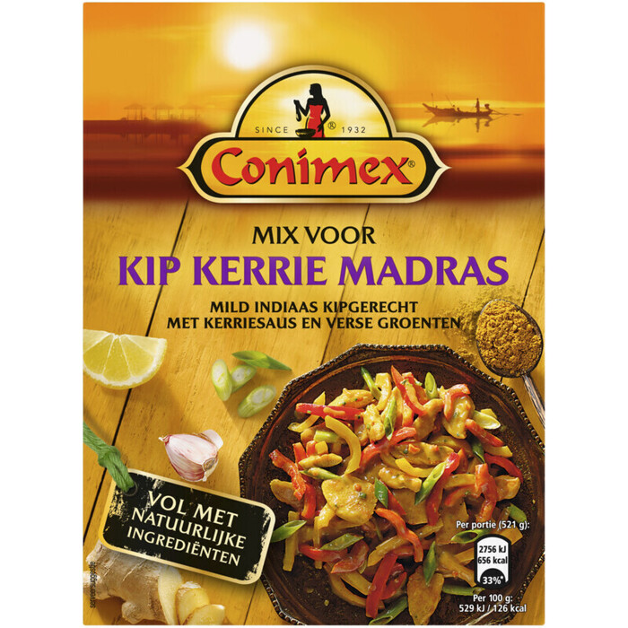 Mix ajam kerrie madras (Doos, 55g)