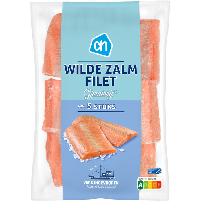 Wilde zalmfilet, MSC (zak, 675g)