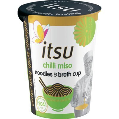 Itsu Noodles & broth chilli miso (65g)