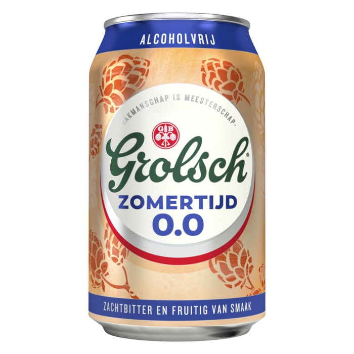 Grolsch Zomertijd 0.0% speciaalbier 6-pack (6 × 33cl)