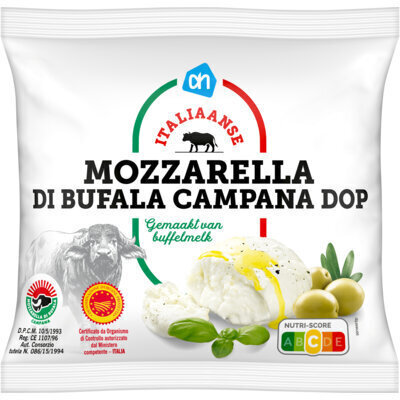 AH Mozzarella bufala campana dop 52+ (260g)