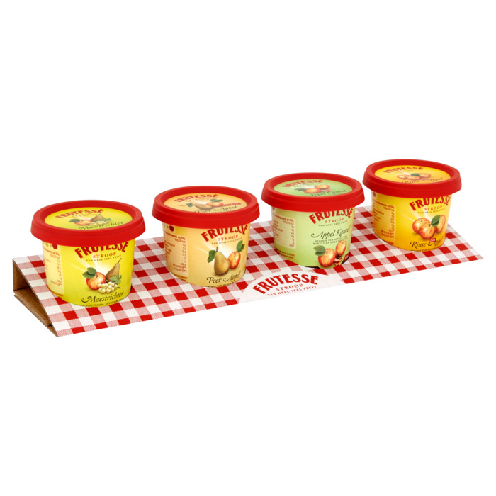Frutesse Stroop Assortiment 4 x 80 g (4 × 80g)