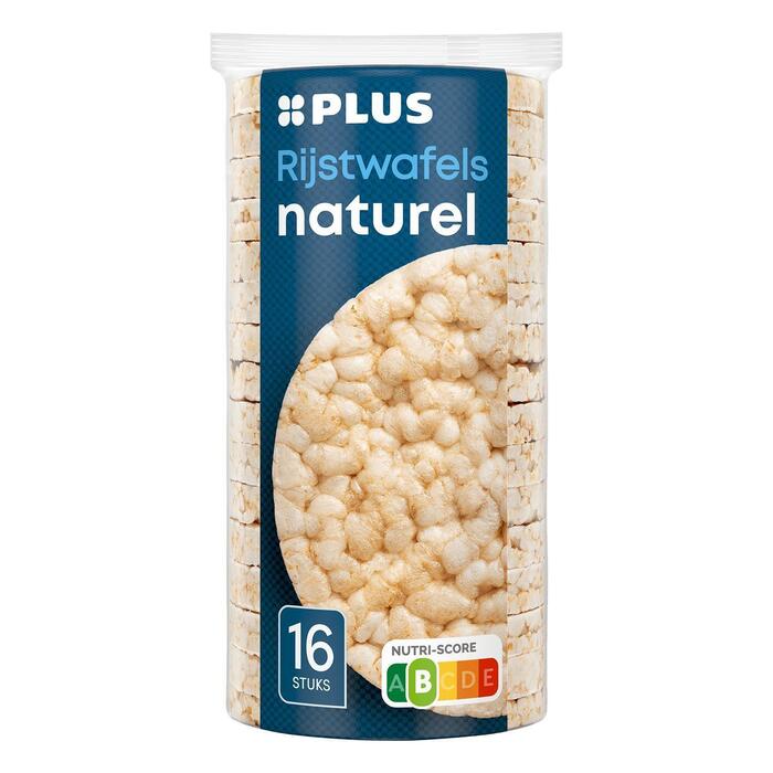PLUS Rijstwafels met Zeezout (Rol, 130g)