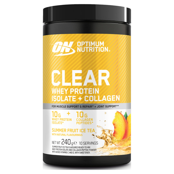 Optimum Nutrition Clear whey + collagen summer ice tea (240g)