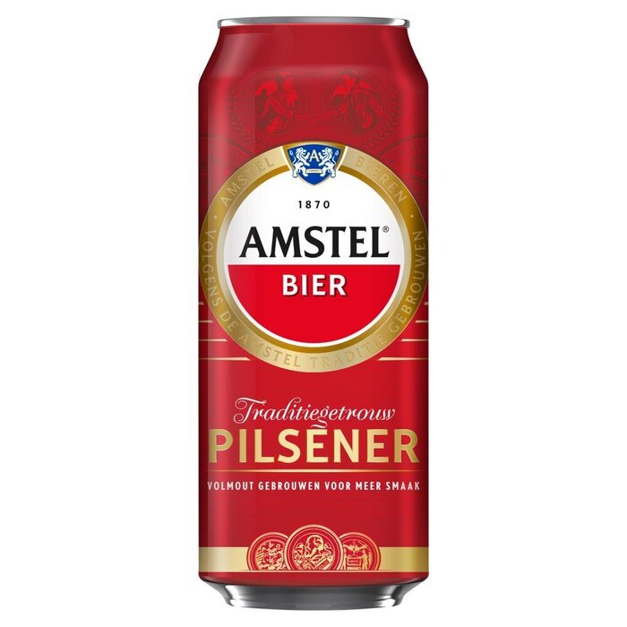 Amstel Pilsener Bier Blik 50 cl (blik, 0.5L)