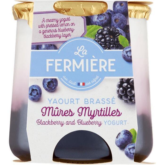 La Fermiere Roomyoghurt Braam-Bosbes 160g (160g)