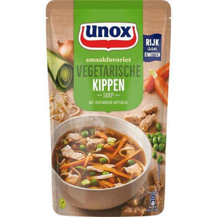 Unox Vegetarische kippensoep (Zak, 0.57L)