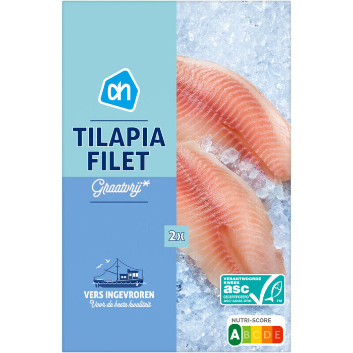 AH Tilapiafilet graatvrij (225g)