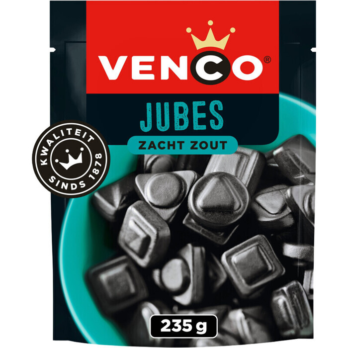 Venco Jubes Zacht Zout 235 g (235g)