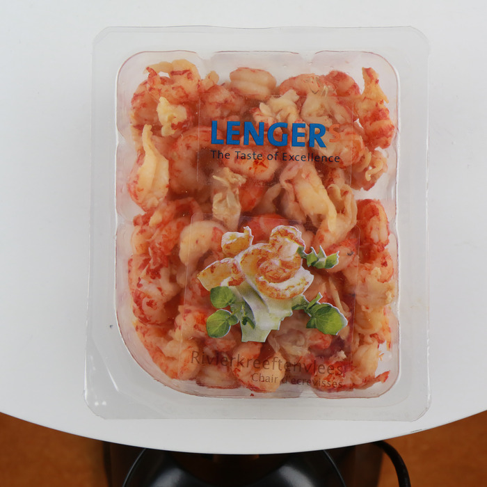 Rivierkreeften Vlees (bakje, 125g)