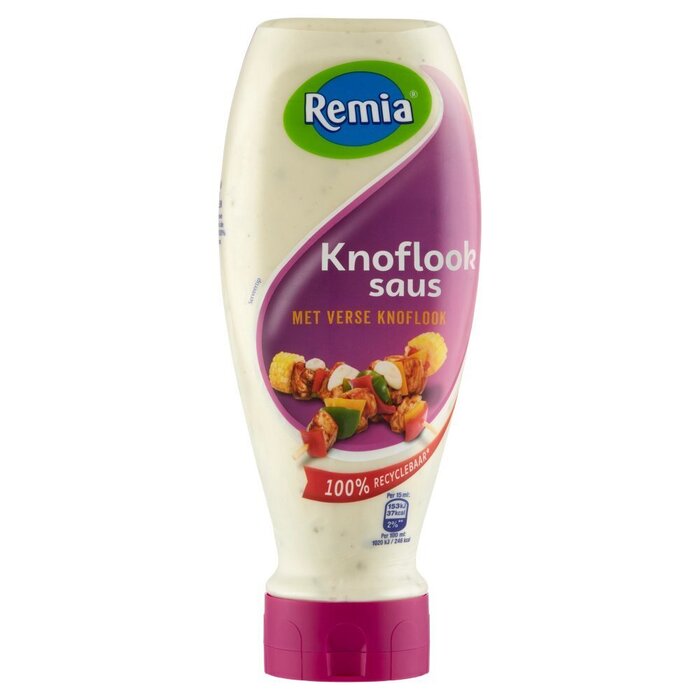 Remia Knoflooksaus (Fles, 0.5L)